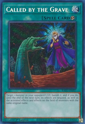 Image of Called by the Grave [RA01-EN057] Secret Rare