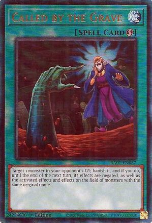 Image of Called by the Grave [RA01-EN057] Prismatic Ultimate Rare