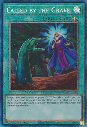 Image of Called by the Grave [RA01-EN057] Prismatic Collector's Rare