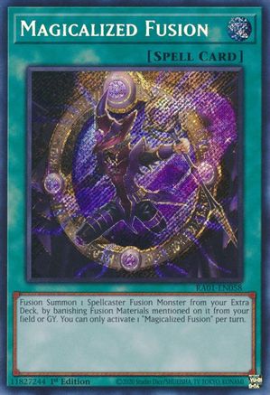Image of Magicalized Fusion [RA01-EN058] Secret Rare