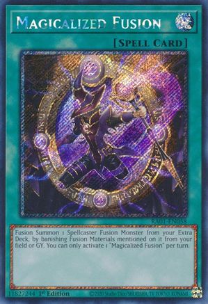 Image of Magicalized Fusion [RA01-EN058] Platinum Secret Rare