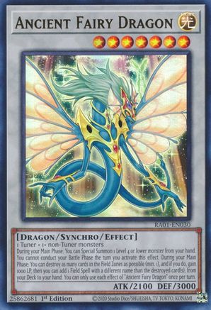 Image of Ancient Fairy Dragon [RA01-EN030] Ultra Rare