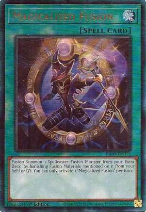 Image of Magicalized Fusion [RA01-EN058] Prismatic Ultimate Rare
