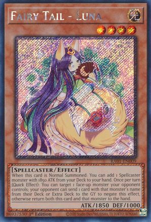 Image of Fairy Tail - Luna [RA01-EN009] Platinum Secret Rare