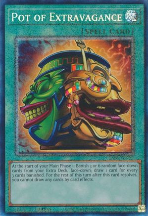 Image of Pot of Extravagance [RA01-EN059] Prismatic Collector's Rare