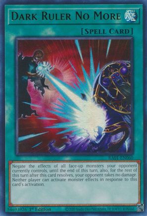 Image of Dark Ruler No More [RA01-EN060] Ultra Rare