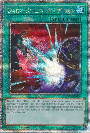 Image of Dark Ruler No More [RA01-EN060] Quarter Century Secret Rare