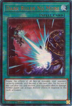 Image of Dark Ruler No More [RA01-EN060] Prismatic Ultimate Rare