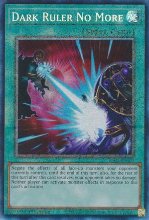 Image of Dark Ruler No More [RA01-EN060] Prismatic Collector's Rare