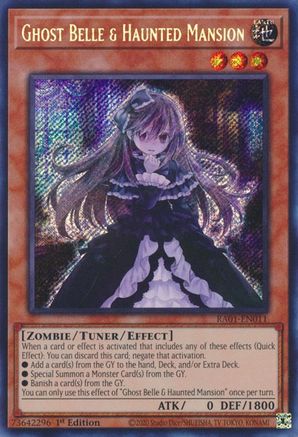 Image of Ghost Belle & Haunted Mansion [RA01-EN011] Secret Rare