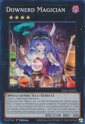 Image of Downerd Magician [RA01-EN035] Super Rare