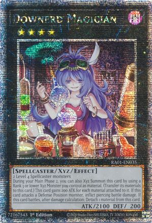 Image of Downerd Magician [RA01-EN035] Quarter Century Secret Rare