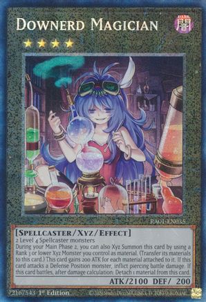 Image of Downerd Magician [RA01-EN035] Prismatic Collector's Rare