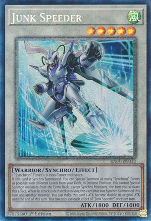 Image of Junk Speeder [RA01-EN032] Prismatic Collector's Rare