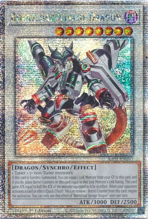 Image of Borreload Savage Dragon [RA01-EN033] Quarter Century Secret Rare