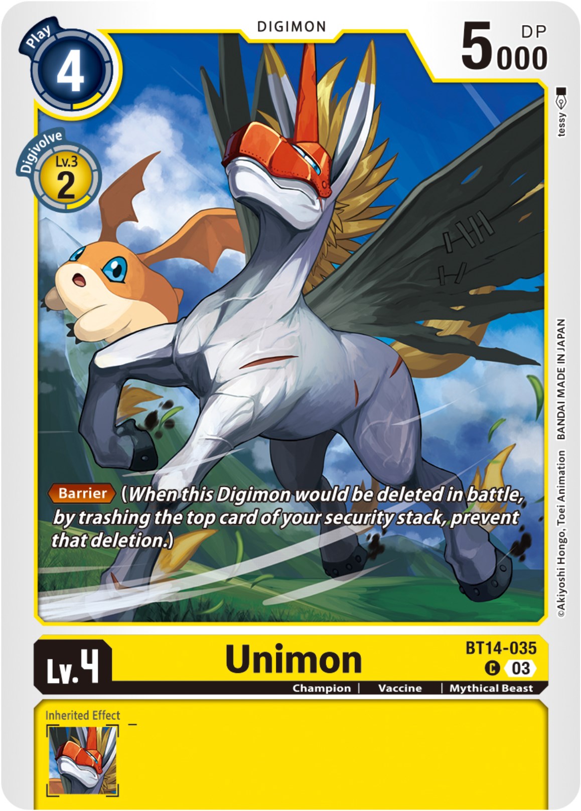 Image of Unimon [BT14-035] [Blast Ace]