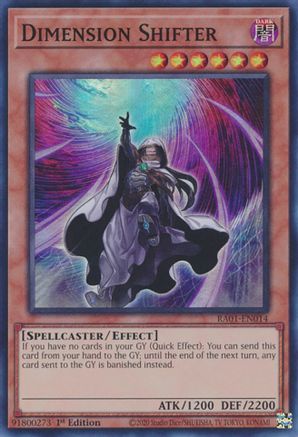 Image of Dimension Shifter [RA01-EN014] Super Rare