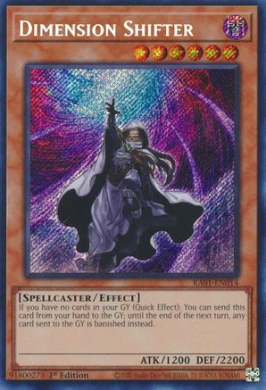 Image of Dimension Shifter [RA01-EN014] Secret Rare