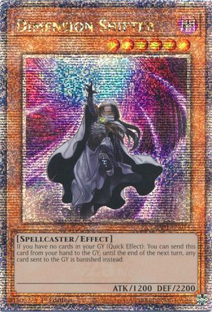 Image of Dimension Shifter [RA01-EN014] Quarter Century Secret Rare