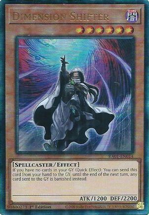 Image of Dimension Shifter [RA01-EN014] Prismatic Ultimate Rare