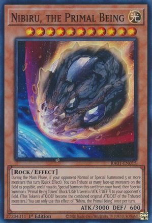 Image of Nibiru, the Primal Being [RA01-EN015] Super Rare