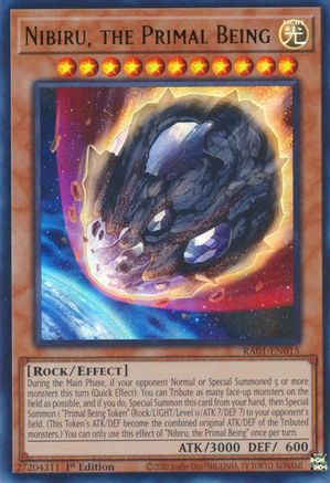 Image of Nibiru, the Primal Being [RA01-EN015] Ultra Rare