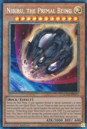 Image of Nibiru, the Primal Being [RA01-EN015] Prismatic Collector's Rare