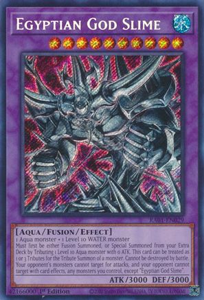 Image of Egyptian God Slime [RA01-EN029] Secret Rare