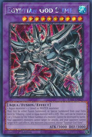 Image of Egyptian God Slime [RA01-EN029] Platinum Secret Rare