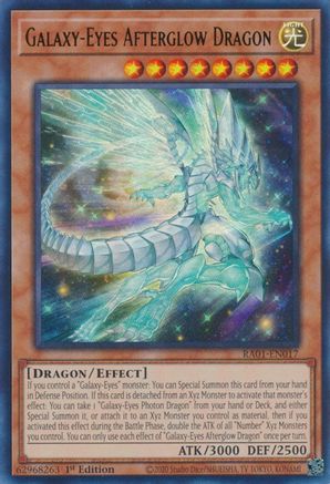Image of Galaxy-Eyes Afterglow Dragon [RA01-EN017] Ultra Rare