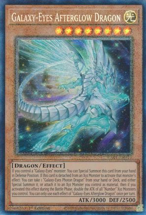 Image of Galaxy-Eyes Afterglow Dragon [RA01-EN017] Prismatic Collector's Rare