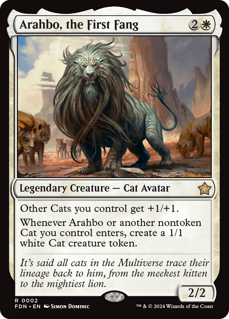 Image of Arahbo, the First Fang [Foundations]