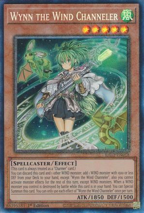 Image of Wynn the Wind Channeler [RA01-EN018] Prismatic Collector's Rare