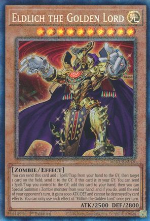 Image of Eldlich the Golden Lord [RA01-EN019] Prismatic Collector's Rare