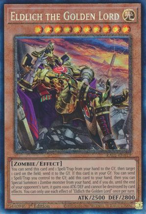 Image of Eldlich the Golden Lord (Alternate Art) [RA01-EN019] Prismatic Collector's Rare