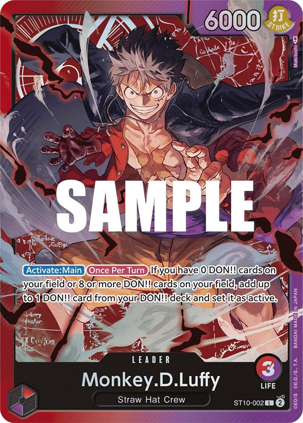 Image of Monkey.D.Luffy [Ultra Deck - The Three Captains]