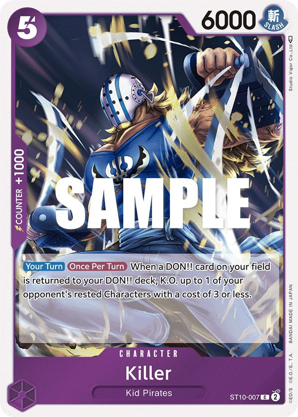 Image of Killer [Ultra Deck - The Three Captains]