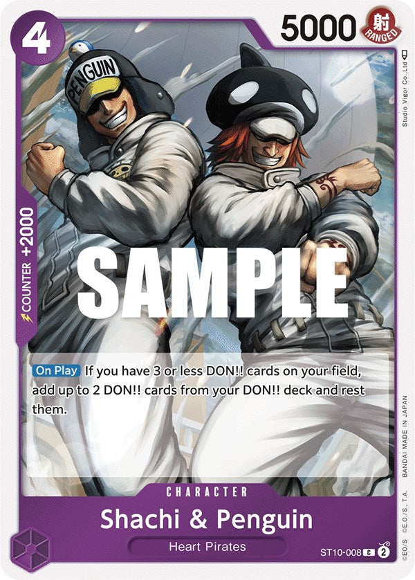 Image of Shachi & Penguin [Ultra Deck - The Three Captains]