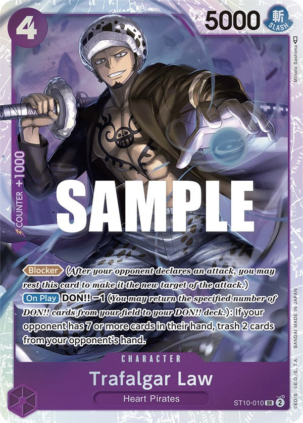 Image of Trafalgar Law [Ultra Deck - The Three Captains]
