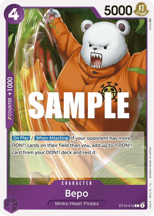 Image of Bepo [Ultra Deck - The Three Captains]