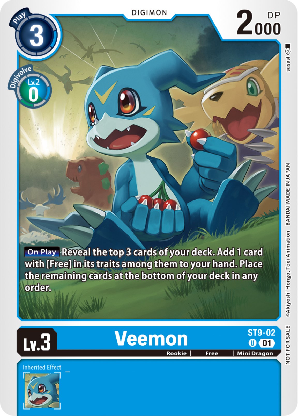 Image of Veemon [ST9-02] (NYCC 2023 Demo Deck) [Starter Deck: Ultimate Ancient Dragon]