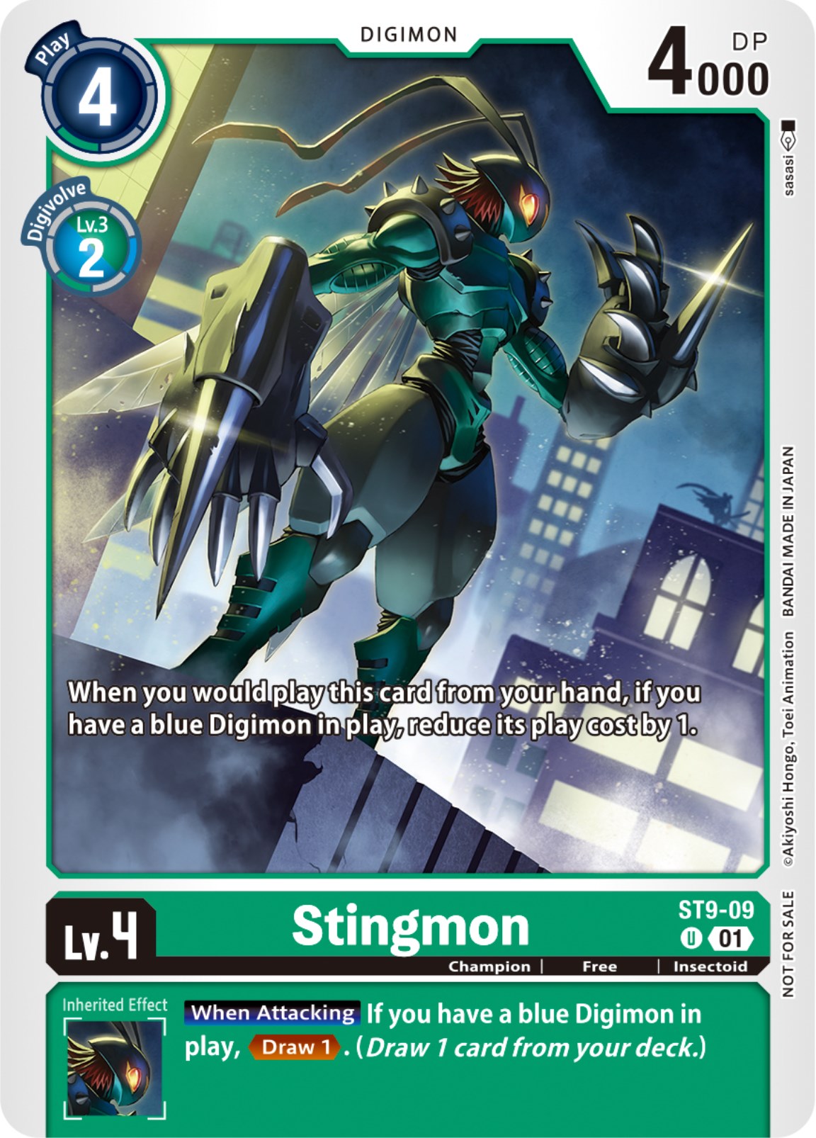 Image of Stingmon [ST9-09] (NYCC 2023 Demo Deck) [Starter Deck: Ultimate Ancient Dragon]