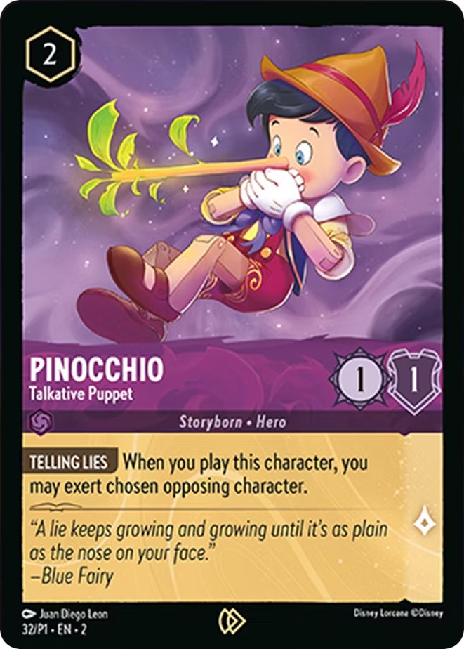 Image of Pinocchio - Talkative Puppet (32) [Promo Cards]