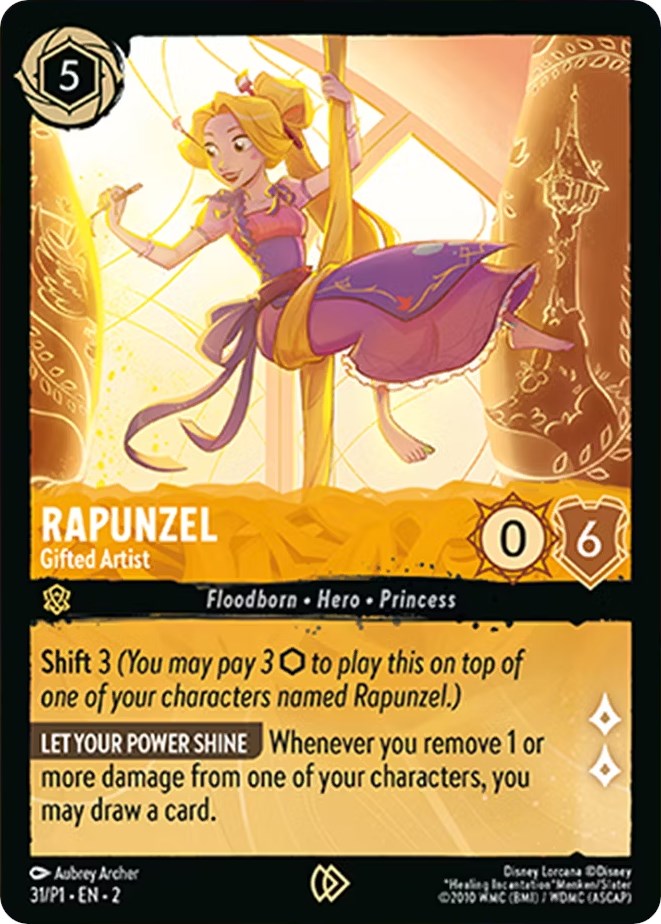 Image of Rapunzel - Gifted Artist (31) [Promo Cards]