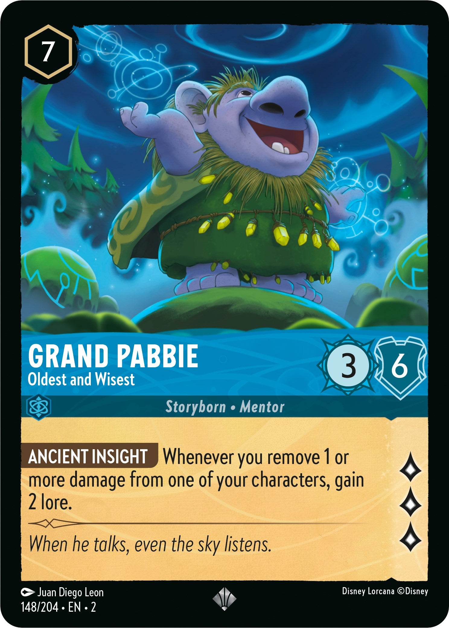 Image of Grand Pabbie - Oldest and Wisest (148/204) [Rise of the Floodborn]
