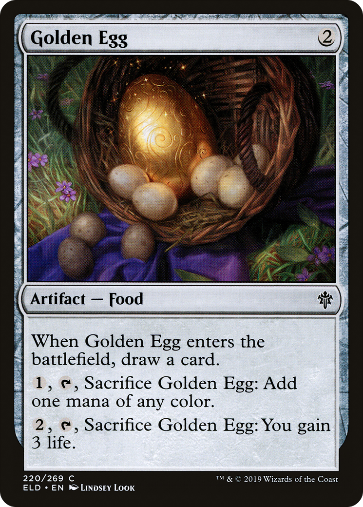 Image of Golden Egg [Throne of Eldraine]