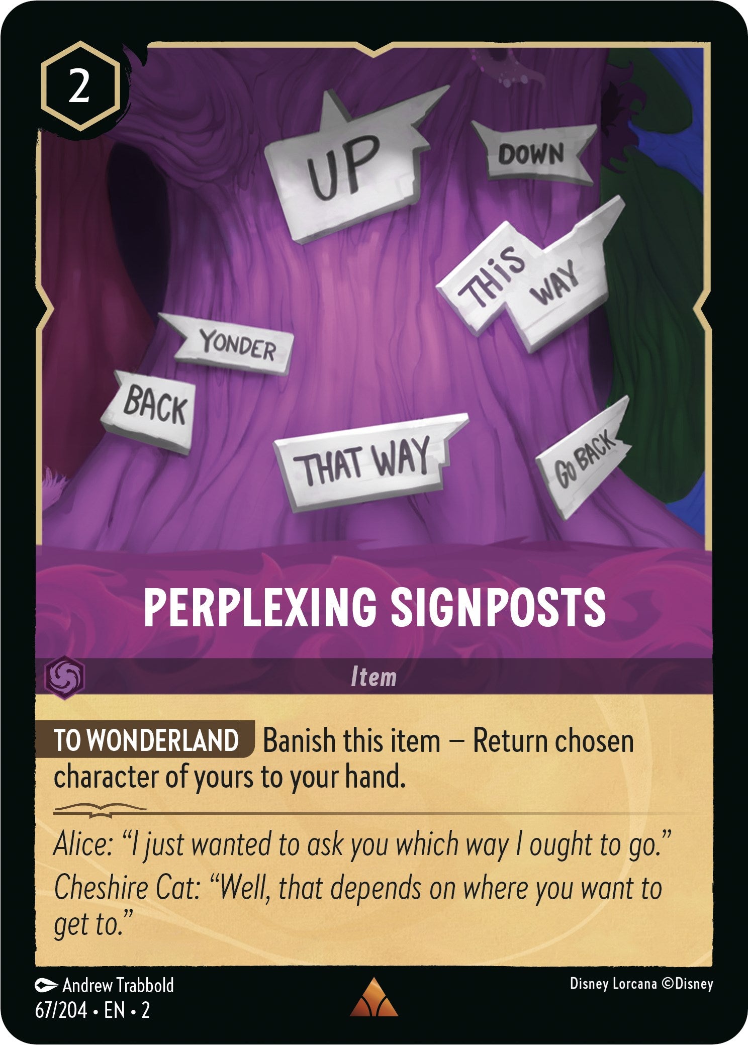 Image of Perplexing Signposts (67/204) [Rise of the Floodborn]