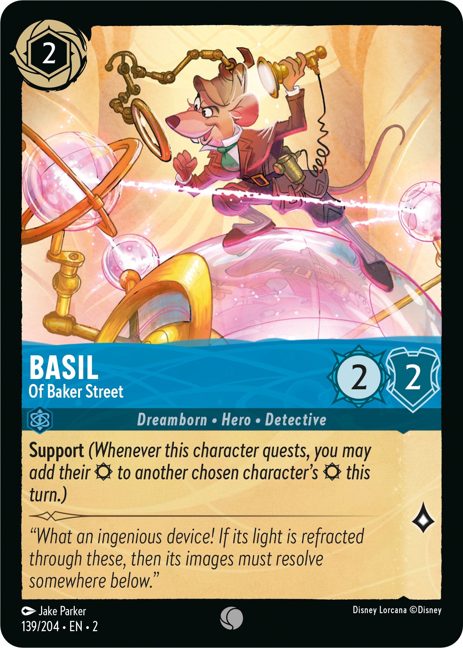 Image of Basil - Of Baker Street (139/204) [Rise of the Floodborn]