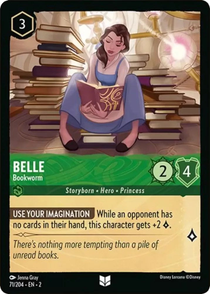 Image of Belle - Bookworm (71/204) [Rise of the Floodborn]