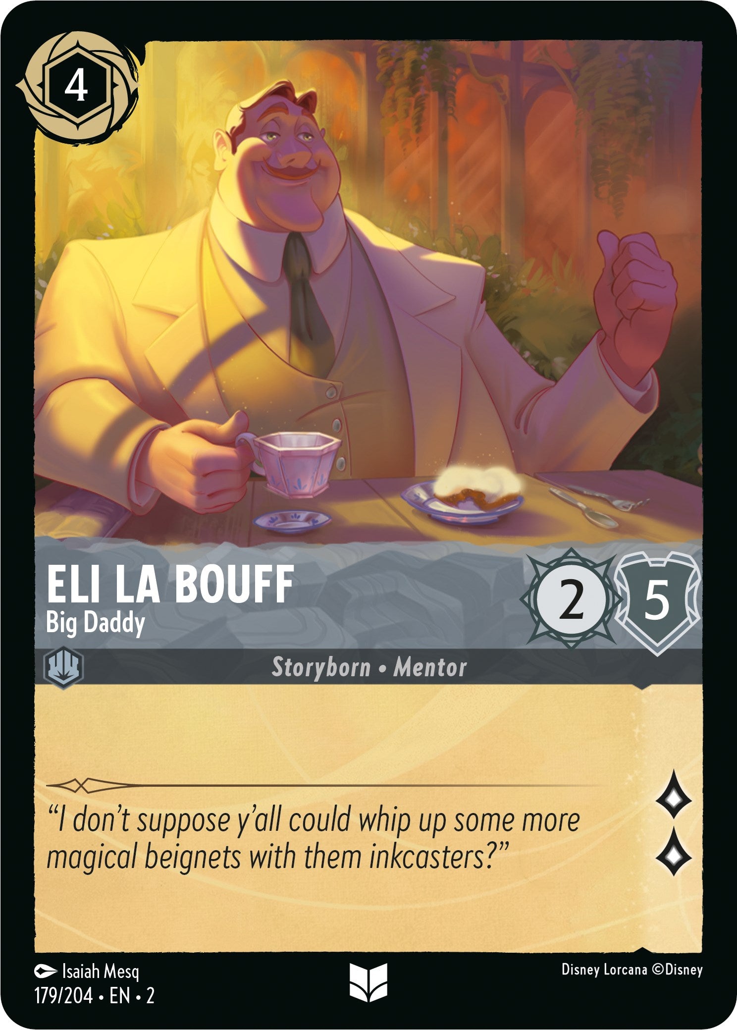 Image of Eli La Bouff - Big Daddy (179/204) [Rise of the Floodborn]
